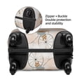 thumbnail image 2 of Kdxio Animals Riding Across The Sky1 Pattern Luggage Cover for Travel,Elastic and Durable,Fits 18-32 Inch,Anti-Scratch Suitcase Protector-No luggage included, 2 of 5