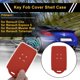 thumbnail image 2 of Funda de llave de coche roja de TPU para Renault Clio - Funda de control remoto de 4 botones, 2 of 6
