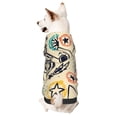 thumbnail image 1 of Fotbe Rockets Sudadera con Estampado para Perros Pequeños – Suéter con Capucha para Mascotas, Tela Suave de Forro Polar con Bolsillo-Medium, 1 of 7