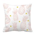 thumbnail image 1 of Funda de Almohada ABPHQTO Vintage Piña Cuarzo Rosa Color Moderno 50x50 cm, 1 of 1