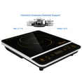 Rosewill 1800W Electric Hot Plate Induction Cooker Portable Burner