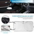 thumbnail image 7 of For X1 X3 X5 X7 Sunshade Windshield Sun Shade  Insulated Front Window Shield Windshield Cover Sun Visor Protector Privacy UV Reflector Blocks Heat, 7 of 7