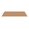 thumbnail image 2 of G-Floor 7.5' x 17' Vinyl Levant Pet Friendly Carpet Protector for Dogs & Cats - Sandstone, 2 of 11