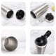 thumbnail image 4 of Stainless Steel Protein Shaker Bottle Leak-Proof, BPA-Free with Mixing Ball & Measurement Markings for Gym & Travel, 4 of 5