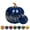 Blue-L, variant on Halloween Starry Sky Glass Pumpkin Lantern Halloween Glass Pumpkin Lamp Glass Material Has A Different Beauty, Suitable For Home Decoration, Halloween Gift Giving