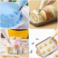thumbnail image 6 of Piping Bags And Tips Set - 100 12Inch Disposable Pastry Piping Bags For Cookies, 6 of 6