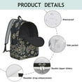 thumbnail image 4 of Trendsetting Paisley Backpack - Bohemian Design for the Modern User, Comfortable Straps for Extended Wear, Premier Gift Idea for Back to School Shopping, 4 of 5