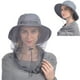 thumbnail image 1 of Sombrero USHAKE Head Net para safari, sombrero para el sol, sombrero de pescador, gris, 1 of 5