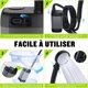 thumbnail image 5 of Kit de ducha para camping, ducha portátil, bomba de ducha eléctrica recargable, resistente al agua con pantalla inteligente y cabezal de ducha de 4 modos para exteriores, camping y senderismo., 5 of 5