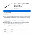 thumbnail image 2 of Antenna Mast - Compatible with 2007 - 2015 Ford Edge 2008 2009 2010 2011 2012 2013 2014, 2 of 2