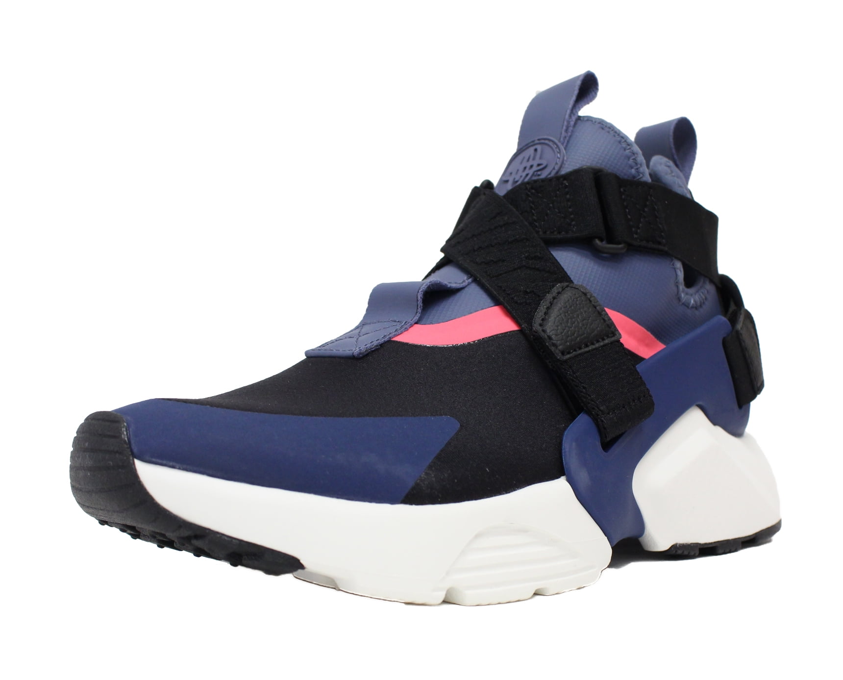 black blue and pink huaraches