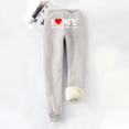 thumbnail image 5 of HAiming Women's Warm Fleece Sweatpants Drawstring Elastic Waist Running Workout Trouser Winter Casual Comfy Long Pants, 5 of 8