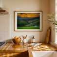 thumbnail image 4 of Rolling Hills - North Carolina Photography Landscape Sunset Nature Rural Scenic Autumn Farmhouse Unframed Wall Art Print 40 x 60 inches, 4 of 7