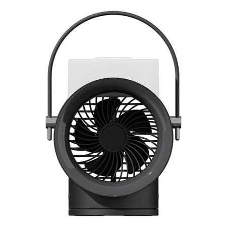 

USB Portable Air Cooler Fan Mini Air Conditioner 4000MAh 350ML Cooling Fan 120 degree Wide-Angle Bedroom B