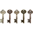 thumbnail image 2 of Idea-Ology Metal Word Keys 5/Pkg-Antique Nickel Halloween, 2 of 2