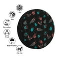 thumbnail image 4 of Yiaed Colorful Insect Print Print Tire Wheel Cover, tire covers for trailers,rv wheel covers,rv tire covers, camper tire covers,tire covers for cars-15 inch, 4 of 6