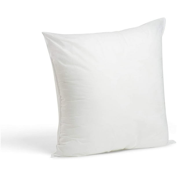 Premium Hypoallergenic Stuffer Pillow Insert Sham Square Form Polyester