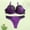 hwj# Purple101, variant on Womens Bras Lace Embroidery Color Block Patchwork Underwear Set Full Coverage Plus Size Bra Panty Thong 2 Piece Cozy Outfits Soft Bralettes Underwear,Purple,36BC
