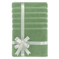 thumbnail image 2 of American Soft Linen Luxury 35x70 Jumbo Large Bath Towel, 100% Cotton Turkish Bath Towel Sheet, Sage Green, 2 of 9