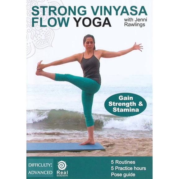 Strong Vinyasa Flow Yoga for Strength and Stamina With Jenni Rawlings (DVD)