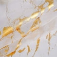 thumbnail image 3 of DYstyle Marble Gold Stamping Voile Sheer Rod Pocket Curtain Panel, 3 of 3