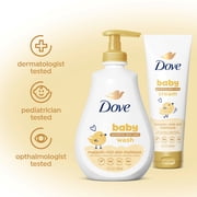 (3 pack) Baby Dove Sensitive Baby Wash For Baby Bath Time Melanin-rich Skin Nourishment Tear-Free And Hypoallergenic ,13 fl oz