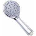 thumbnail image 2 of Cabezal de ducha de mano para baño, cabezal de ducha multifunción presurizado con salida de agua de cinco velocidades (color: Plata), 2 of 5
