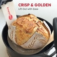 thumbnail image 6 of KneadAce Silicone Bread Sling Set, Sourdough Bread Lifter for Dutch Oven, Non-Stick BPA Free, 2 Pack, 1 Round 1 Oval, 6 of 8