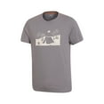 thumbnail image 3 of Mountain Warehouse Mens Camping Sketch Natural T-Shirt, 3 of 4