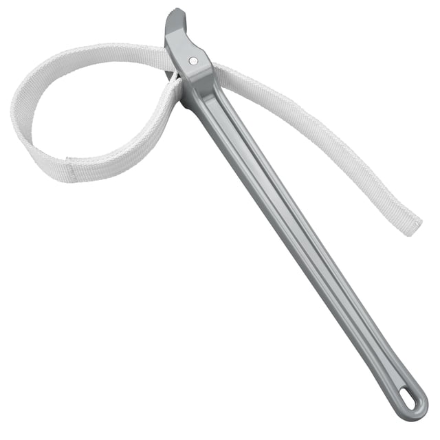 MAXPOWER Strap Wrench, 18-inch Handle Adjustable Strap Wrench, Nylon Strap Pipe Wrench for Replacing Oil Filter, Water Filter, PVC Junction