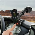 thumbnail image 2 of Windshield Mount Cell Phone Holder Phone Mount for Center Console & Windshield Cell Phone Holder Car Hands Phone Holder Mount for Smartphone Cell Phone Automobile Cradles Universal, 2 of 8