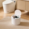 thumbnail image 4 of weibbin Rechargeable Smart Sensor Trash Can Touchless Motion Activated Auto Lid Waste Bin for Home 7.08x5.11in, 4 of 6