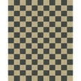 thumbnail image 7 of WIPONKEN 9'x12' Large Area Rugs for Living Room Bedroom Office Black and Brown Checkered Modern Non Slip Washable Geometric Contemporary Farmhouse Dining Room Rugs, 7 of 7
