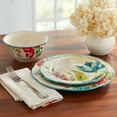 thumbnail image 3 of (2 pack) The Pioneer Woman Blooming Bouquet 12-Piece Dinnerware Set, 3 of 7