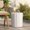 Antique White, variant on LightWeight Concrete Side coffee table, for Patio/Deck, Lightweight Concrete Frame, 15.50"W x 15.50"D x 18.00"H