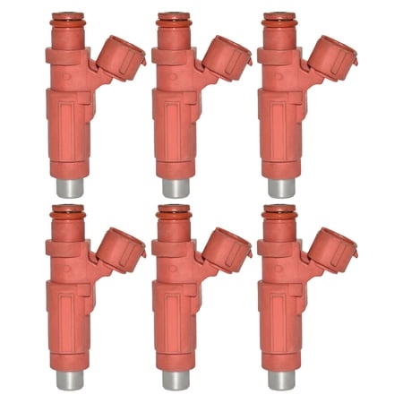 6PCS Fuel Injectors Nozzle HDB305F For Mitsubishi Galant Endeavor Eclipse 04-10