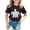 Black, variant on WEIYLL T Shirts for Girls Casual Animals Turtle Print Round Neck Loose Short Sleeve Child Tops for 3-4 Years