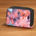 thumbnail image 5 of RFID Zip Around Wallet, Coral FLoral, 5 of 9