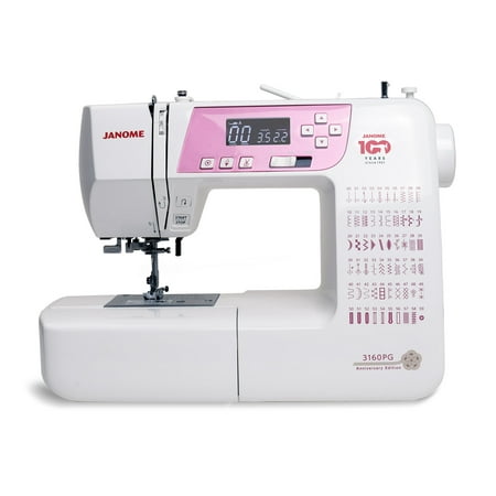 Janome 3160PG Anniversary Edition Pink Sewing Machine