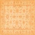 thumbnail image 1 of Ahgly Company Indoor Square Oriental Orange Traditional Area Rugs, 6' Square, 1 of 1
