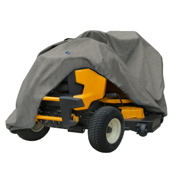 Modern Leisure Garrison Waterproof Zero-Turn & Riding Lawnmower Cover, 82"L x 50"W x 47"H, Gray