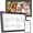black, variant on Digital Calendar 10.1 inch, Calendar for Family Sharing Schedule Interactive Calendars Screen To Do Task Meal Planner for Office with Digital Picture Frame
