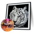 thumbnail image 2 of Wdftyju Kit de pintura de diamante 5D, tigre blanco, taladro redondo completo, diamantes de imitación, juego de arte de pared DIY Wdftyju 6xu8qk6dc9xa4pt2, 2 of 9