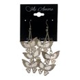 thumbnail image 2 of Silver-Tone Metal Dangle-Earrings With Crystal Accents #LQE2376, 2 of 2