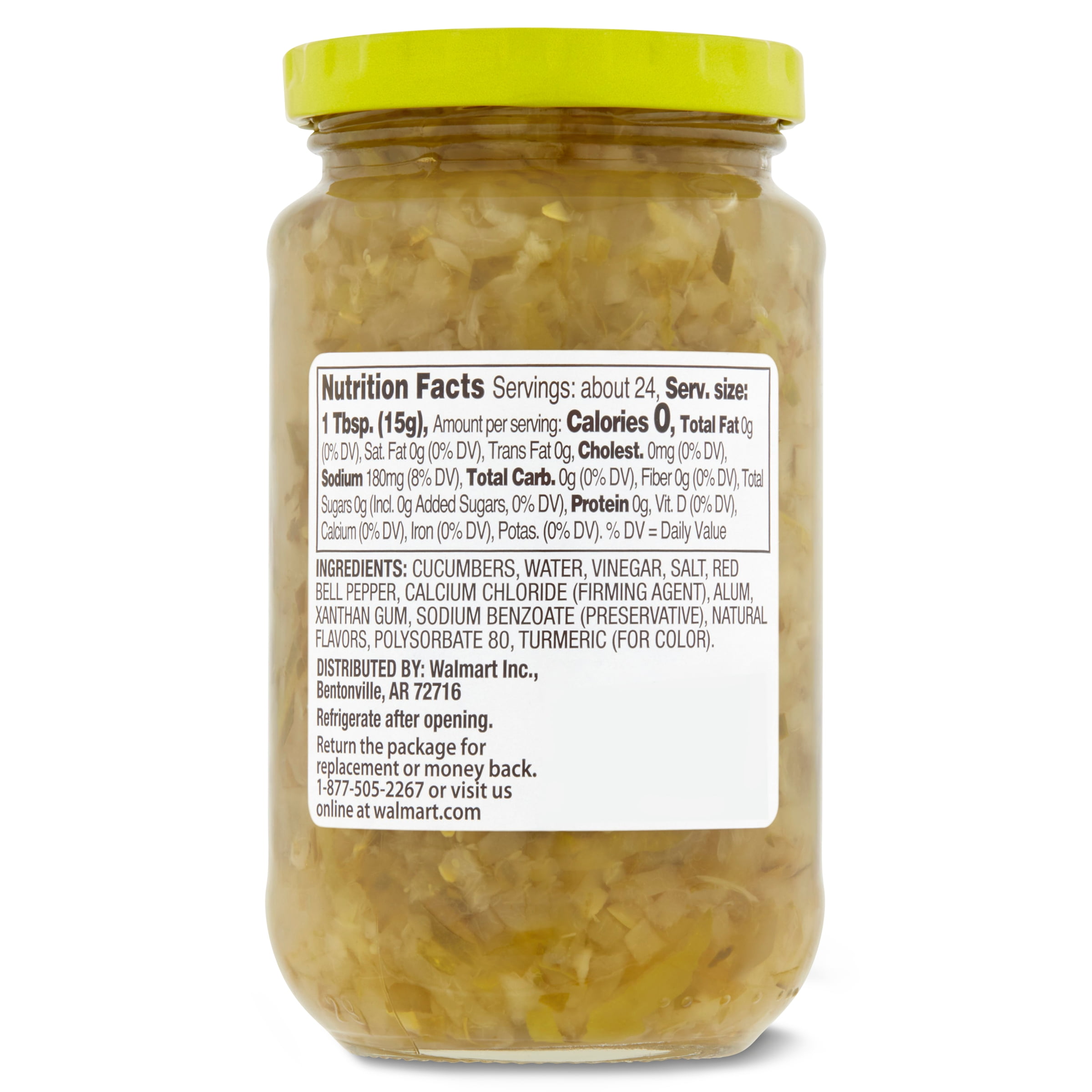 Great Value Dill Relish, 12 fl oz