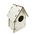 thumbnail image 1 of DIY Bird House Kit Nests House Bird House Bird Box Wooden Box 10ML Halloween Decorations, 1 of 1