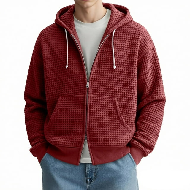 Chandail à Capuche pour Hommes, Confort Doux, Chandail-Over pour Usage Quotidien, Extérieur et Sportif