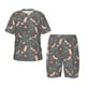 thumbnail image 1 of Balery Hedgehogs and Flowers1 Conjunto de Pijama Infantil de Manga Corta con Estampado – Ropa de Dormir de Algodón Suave-4X-Large, 1 of 6