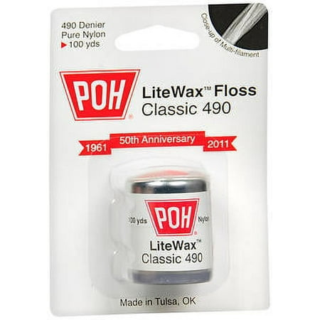 Poh B56262 Poh Poh Dental Floss Waxed 100 Yd -12x100yd