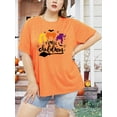 thumbnail image 2 of Anbech Hocus Pocus Halloween Shirts for Women Plus Size Holiday Tshirt Graphic Short Sleeve Tops, 2 of 5